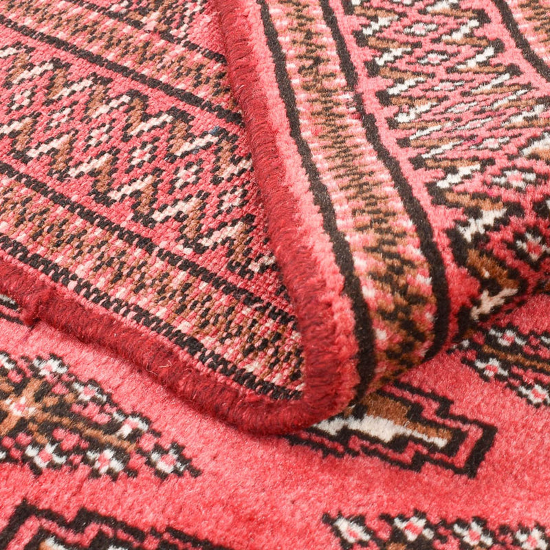 Dywan turkmeński - 147 x 93 cm - czerwony