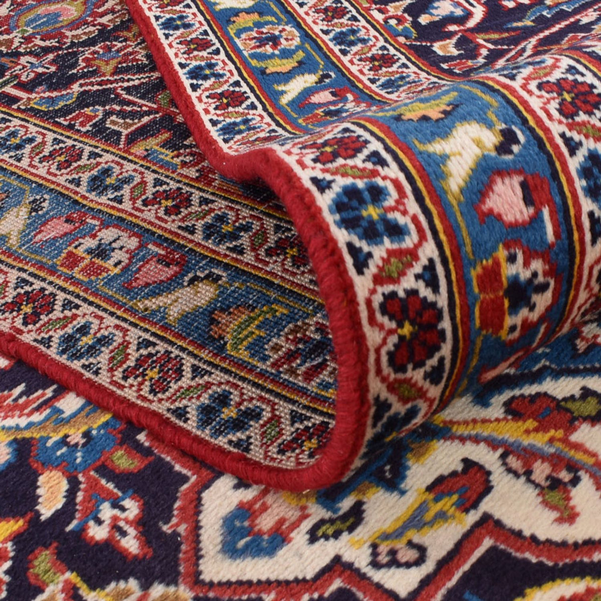 Dywan perski - Keshan - 401 x 294 cm - czerwony