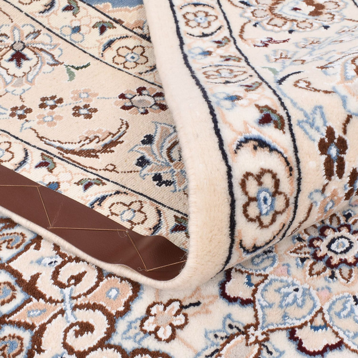 Dywan perski - Nain - Królewski - 242 x 158 cm - niebieski