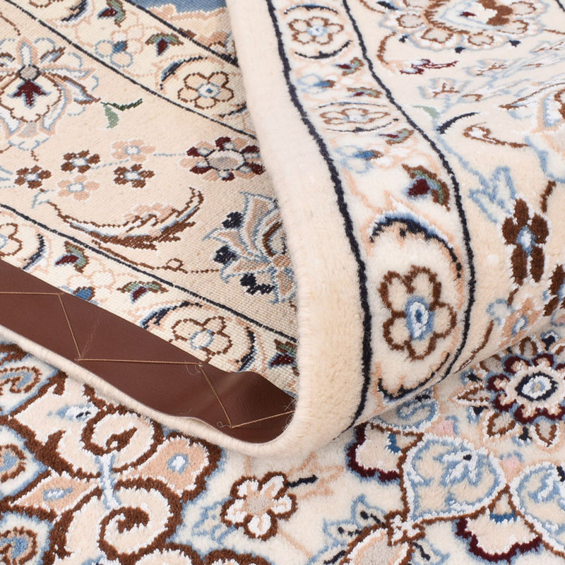 Dywan perski - Nain - Królewski - 242 x 158 cm - niebieski