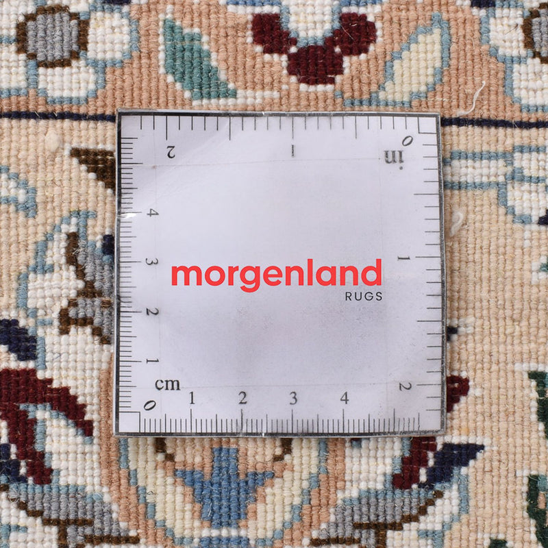 Dywan perski - Nain - Królewski - 245 x 158 cm - kremowy