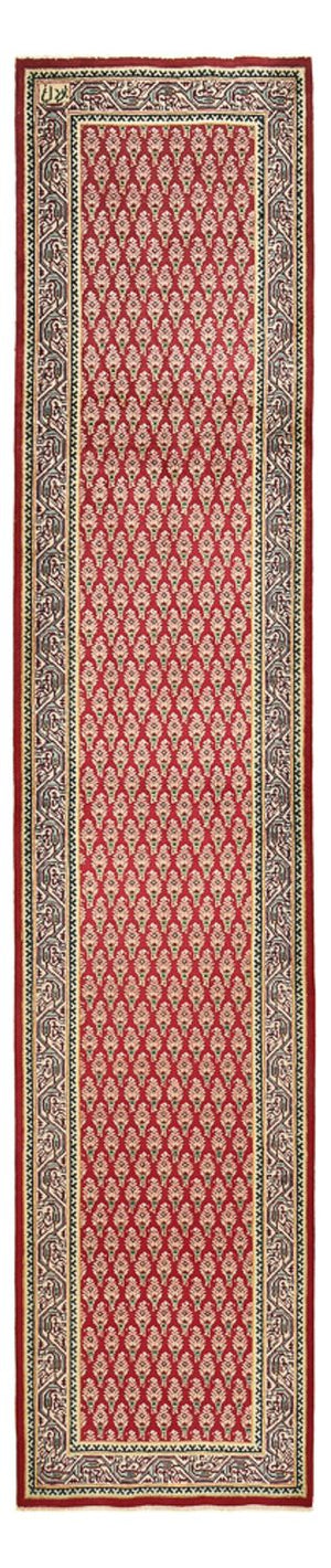 Biegacz Dywan perski - Tabriz - 478 x 99 cm - czerwony
