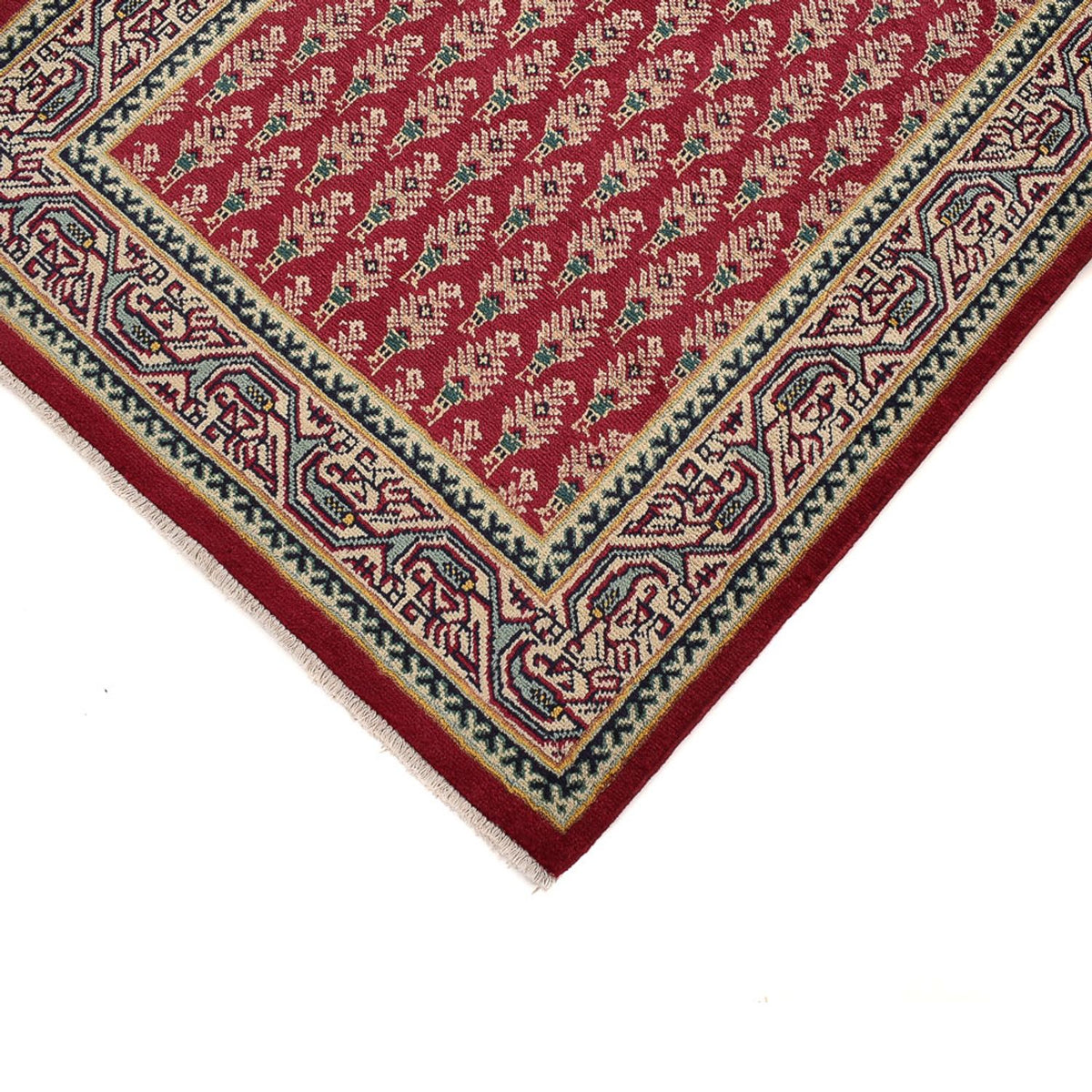 Biegacz Dywan perski - Tabriz - 478 x 99 cm - czerwony