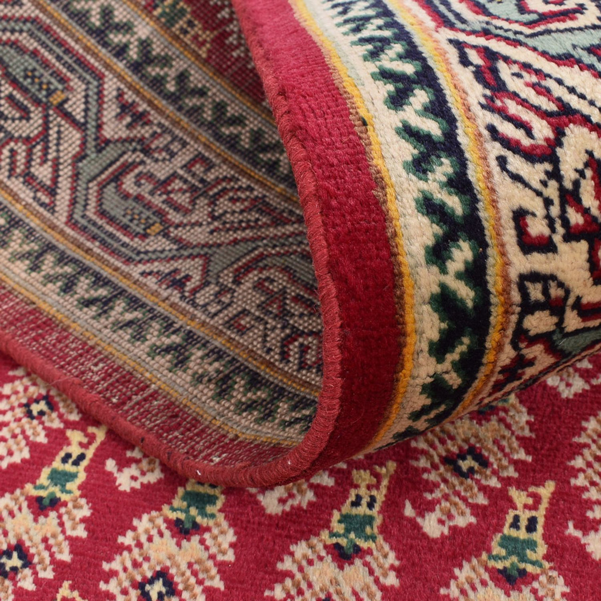 Biegacz Dywan perski - Tabriz - 478 x 99 cm - czerwony