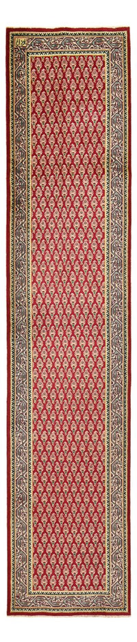 Biegacz Dywan perski - Tabriz - 475 x 99 cm - czerwony