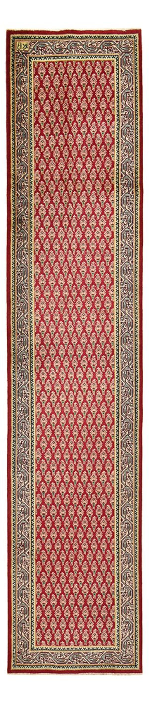 Biegacz Dywan perski - Tabriz - 475 x 99 cm - czerwony