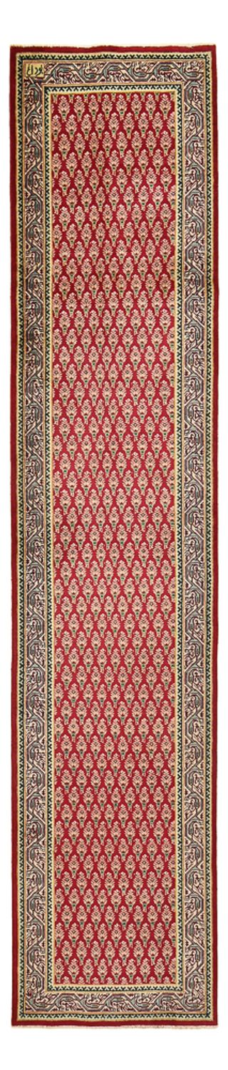 Biegacz Dywan perski - Tabriz - 475 x 99 cm - czerwony