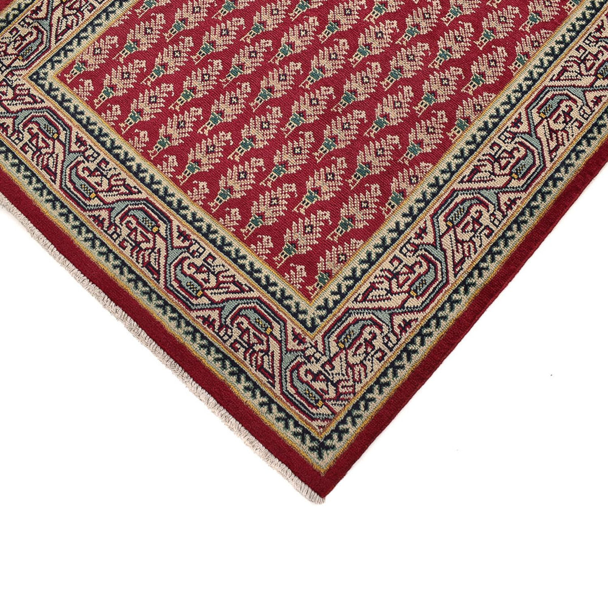 Biegacz Dywan perski - Tabriz - 475 x 99 cm - czerwony