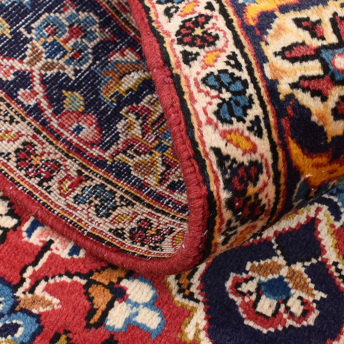 Dywan perski - Keshan - 142 x 100 cm - czerwony