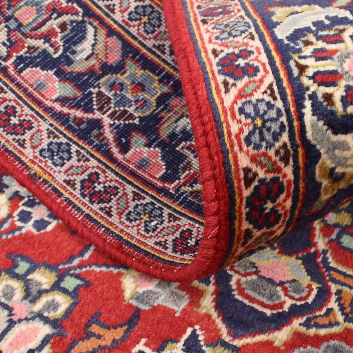 Dywan perski - Keshan - 150 x 97 cm - czerwony