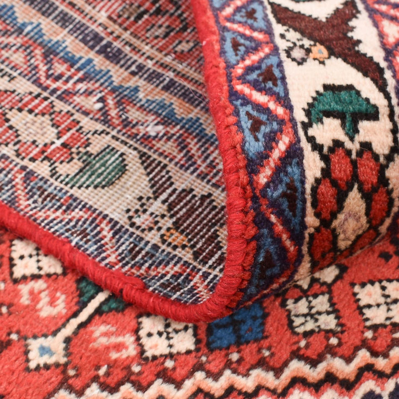 Perski dywan - Nomadyczny - 142 x 97 cm - czerwony