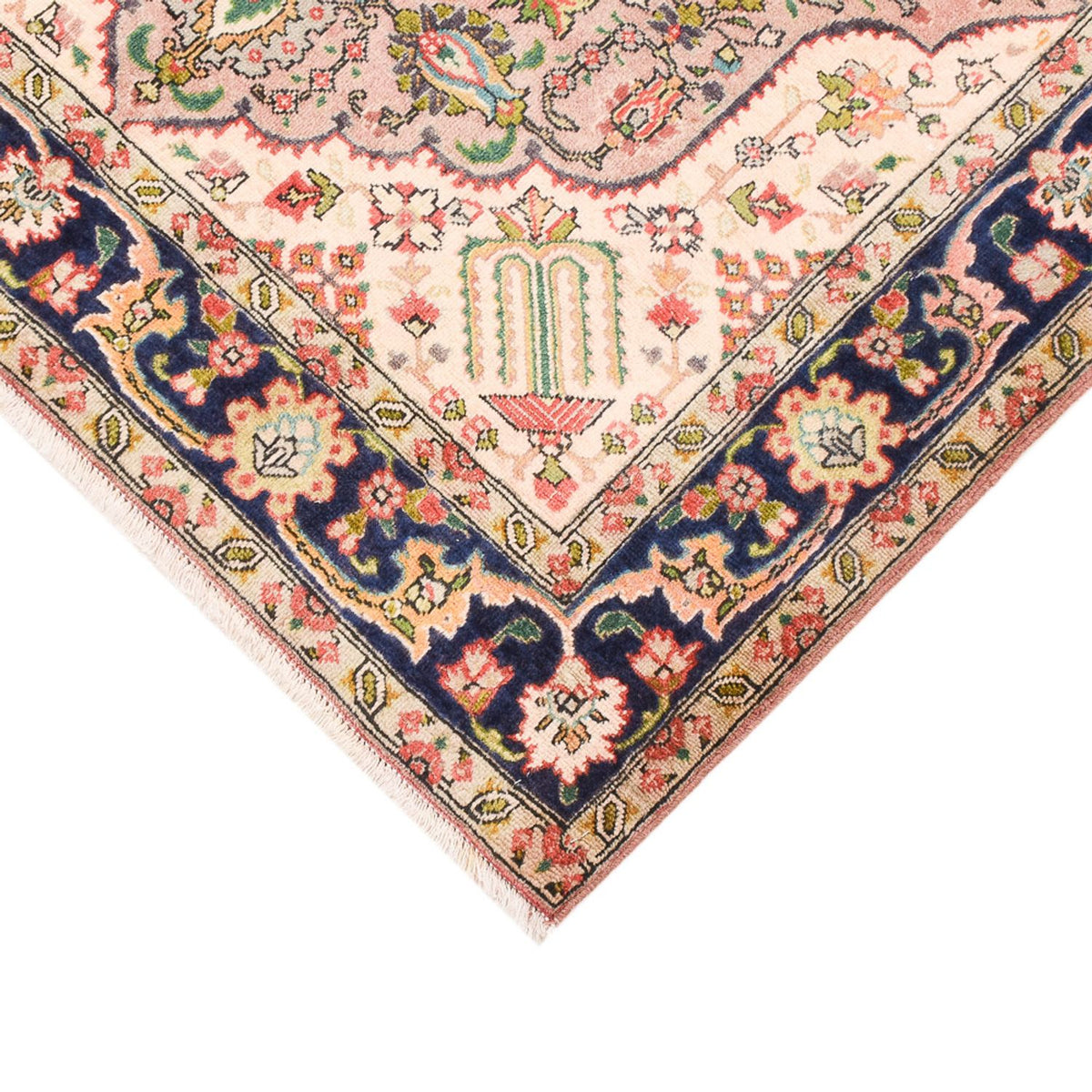 Dywan perski - Tabriz - 140 x 100 cm - beżowy