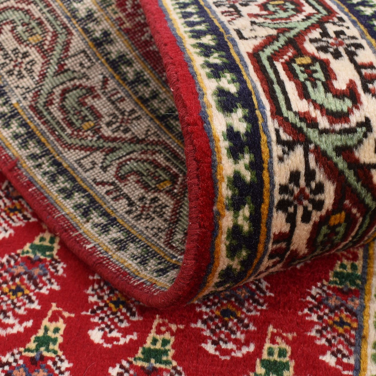 Biegacz Dywan perski - Tabriz - 460 x 73 cm - czerwony