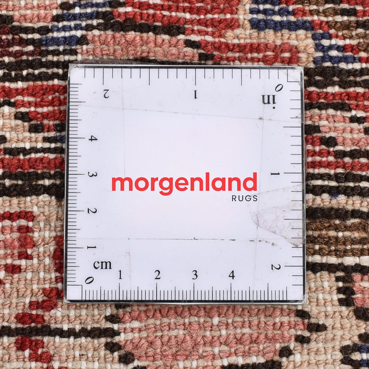 Biegacz Perski dywan - Nomadyczny - 419 x 88 cm - bordowa czerwień