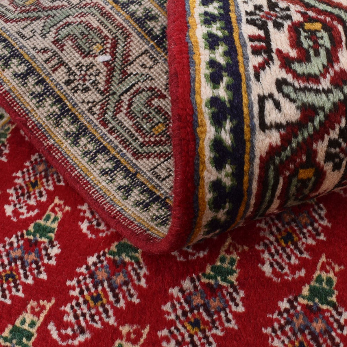 Biegacz Dywan perski - Tabriz - 457 x 71 cm - czerwony