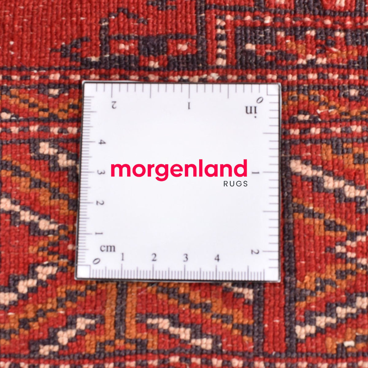 Dywan turkmeński - 167 x 115 cm - czerwony