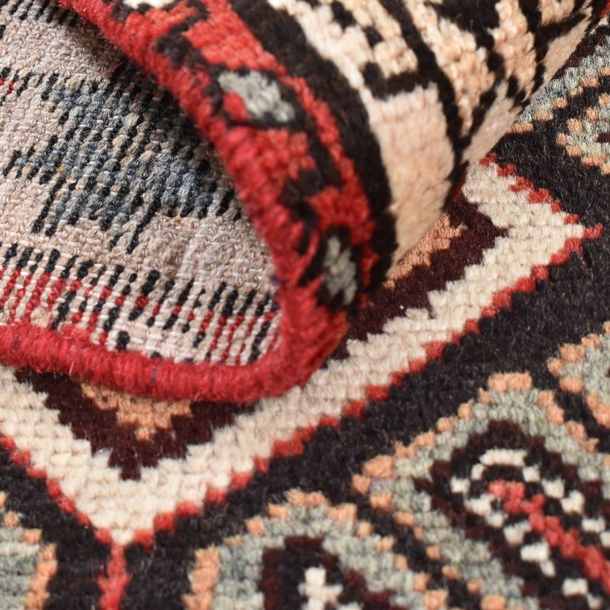 Perski dywan - Nomadyczny - 153 x 100 cm - czerwony