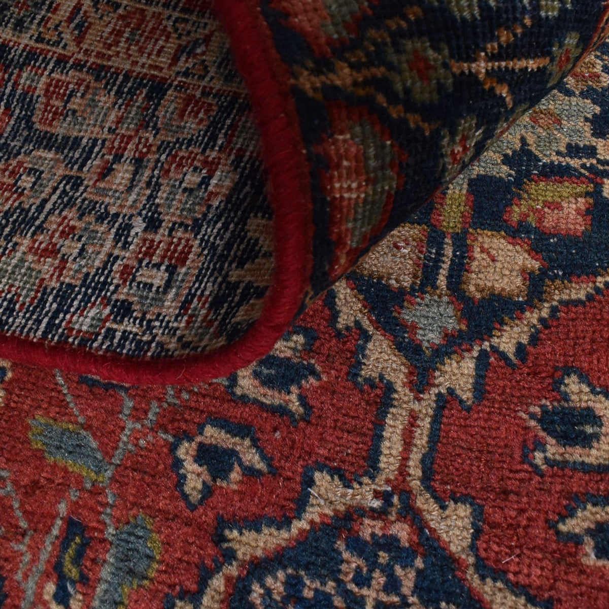 Perski dywan - Nomadyczny - 175 x 128 cm - czerwony