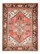 Perski dywan - Nomadyczny - 205 x 156 cm - jasna czerwień