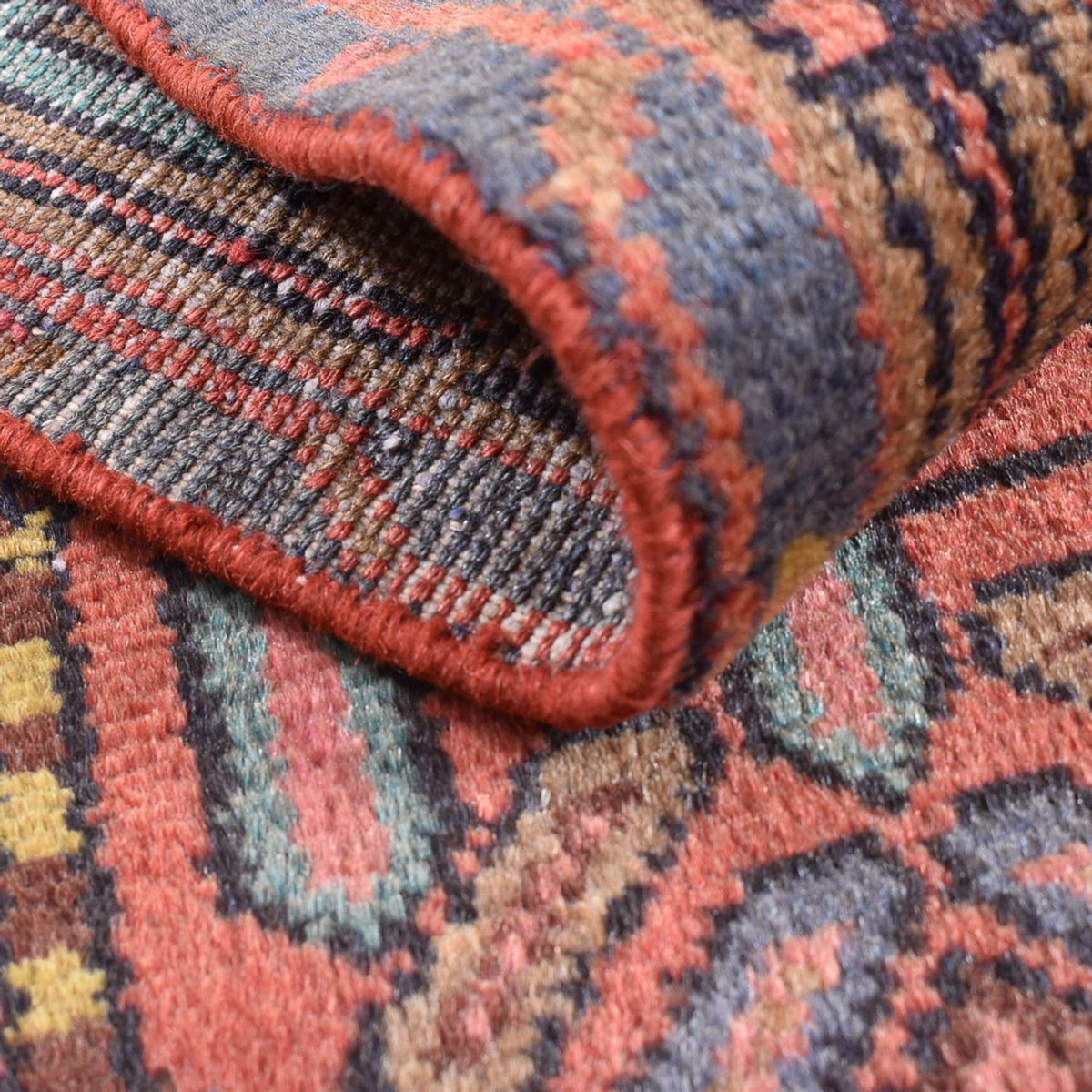 Biegacz Perski dywan - Nomadyczny - 294 x 75 cm - rdza