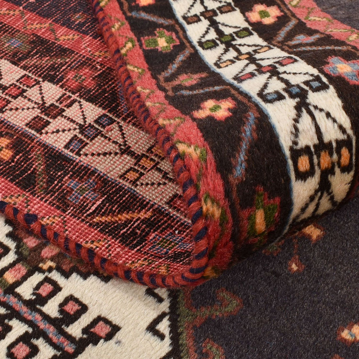 Perski dywan - Nomadyczny - 237 x 169 cm - jasnoszary