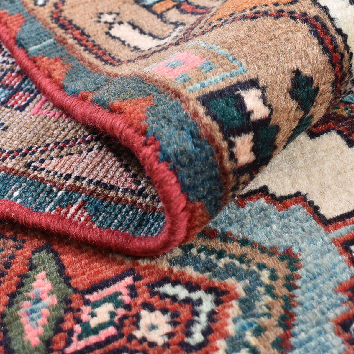 Biegacz Perski dywan - Nomadyczny - 285 x 78 cm - wielokolorowy