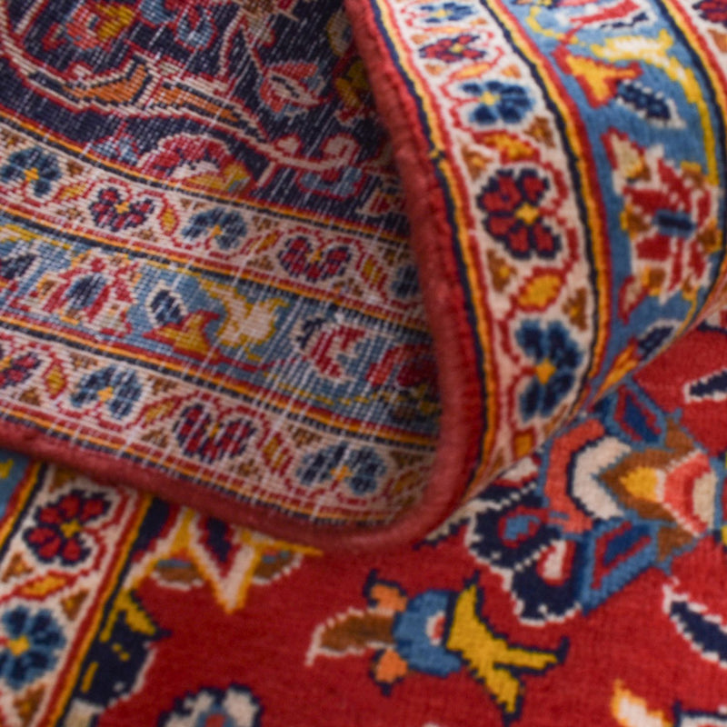 Dywan perski - Keshan - 422 x 296 cm - czerwony