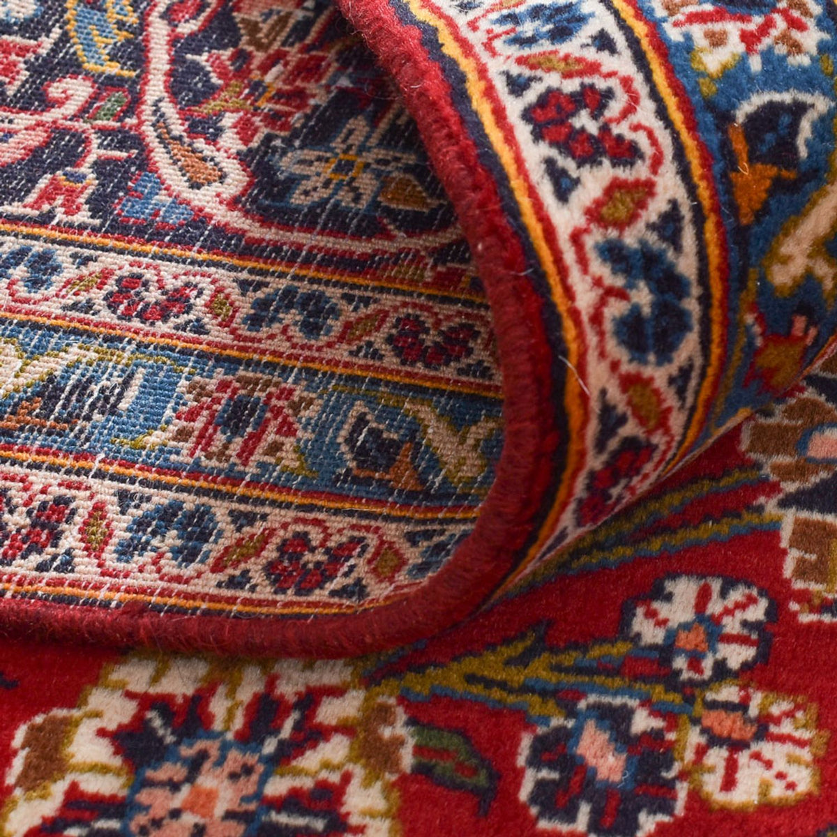 Dywan perski - Keshan - 395 x 288 cm - czerwony