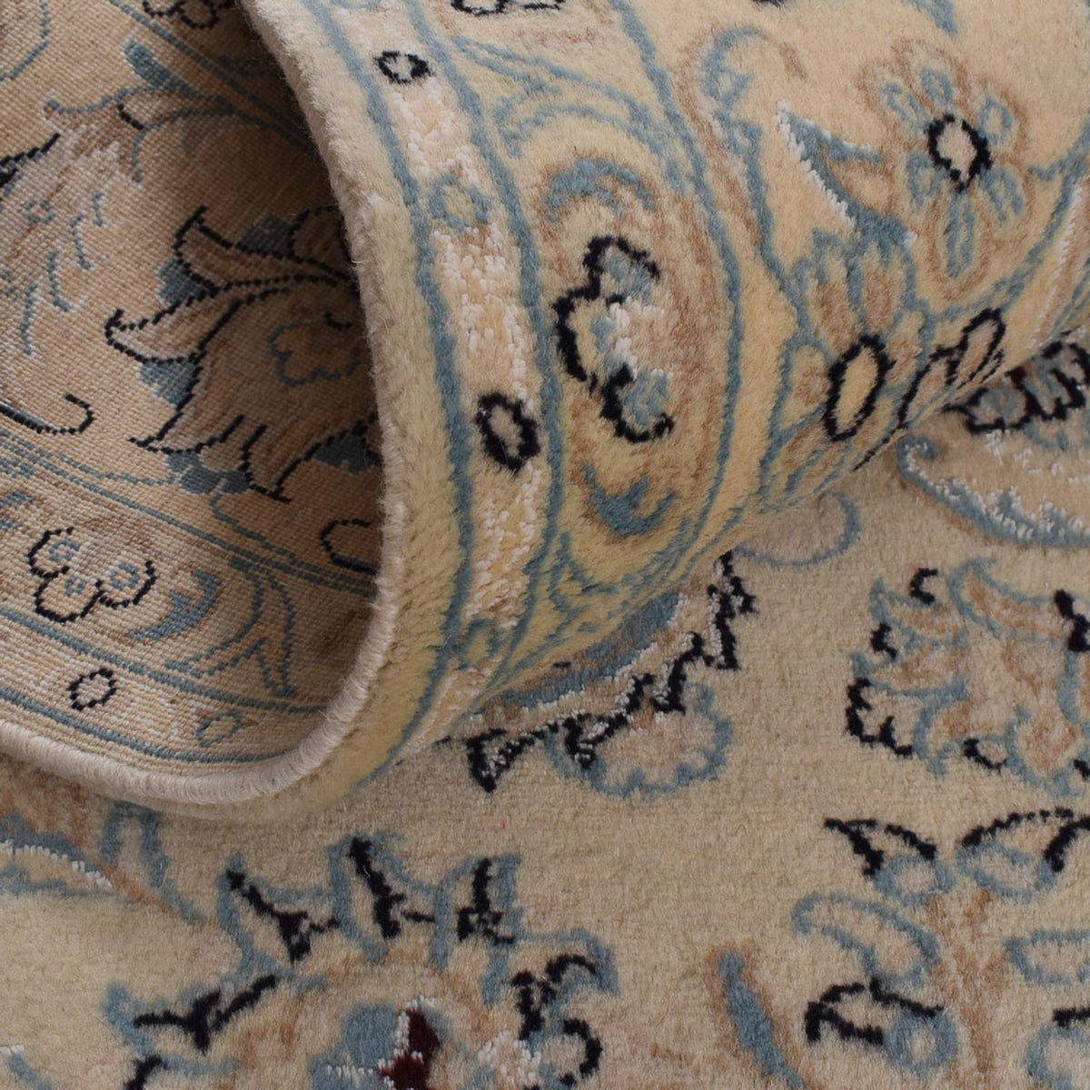 Dywan perski - Nain - 286 x 198 cm - piaskowy