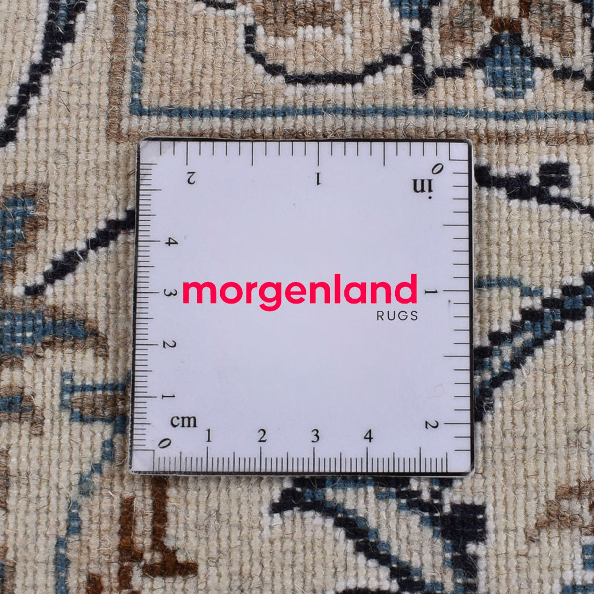 Dywan perski - Nain - 297 x 194 cm - beżowy