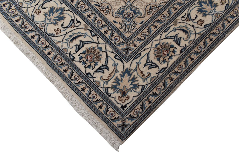 Dywan perski - Nain - 305 x 194 cm - zielona