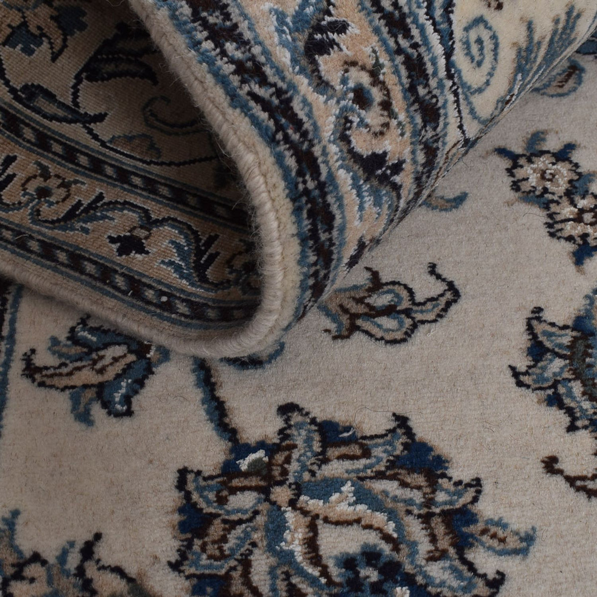 Dywan perski - Nain - 295 x 196 cm - beżowy