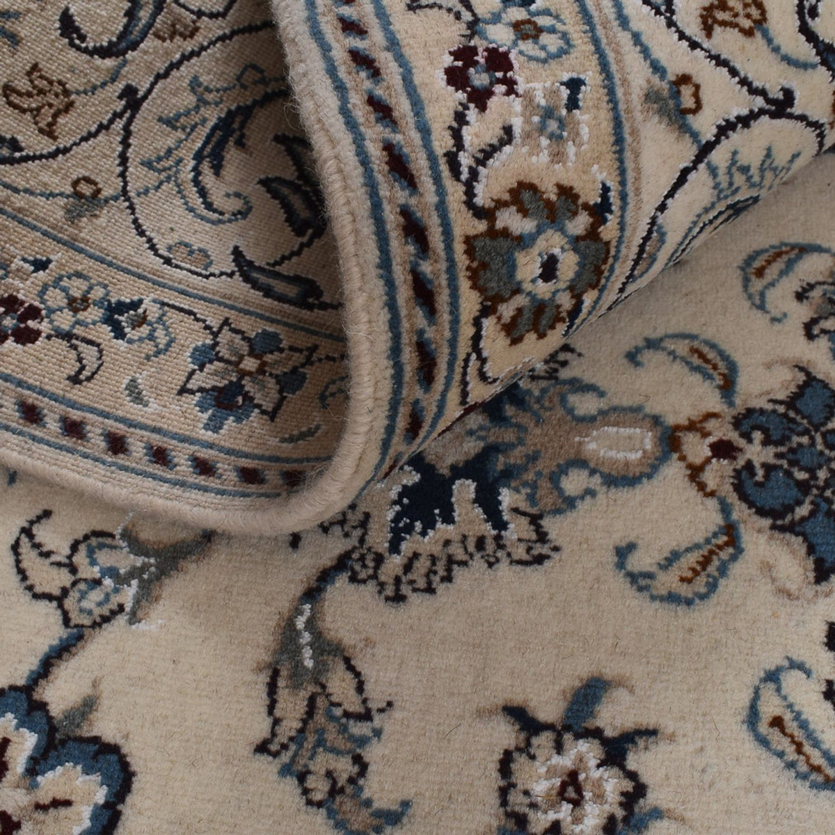 Dywan perski - Nain - 301 x 195 cm - beżowy