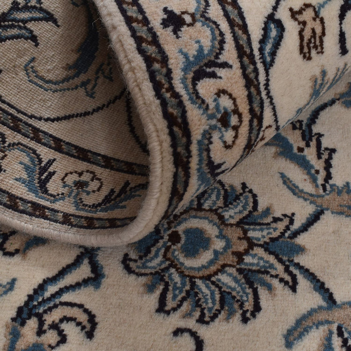 Dywan perski - Nain - 295 x 195 cm - beżowy