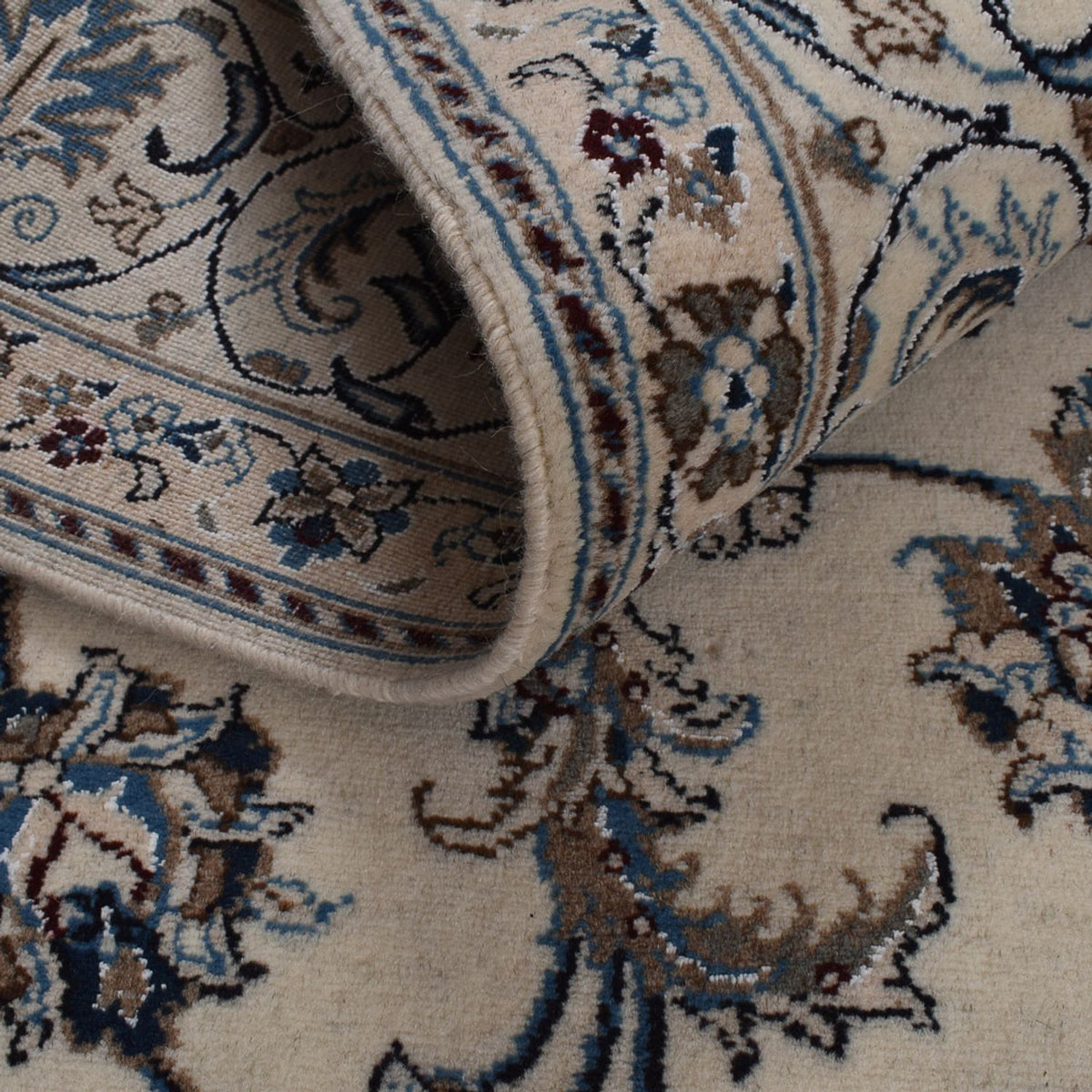 Dywan perski - Nain - 300 x 195 cm - beżowy