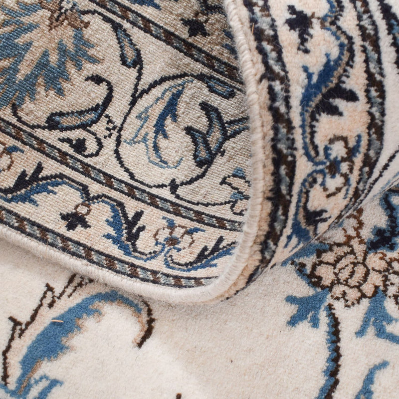 Dywan perski - Nain - 205 x 147 cm - kremowy