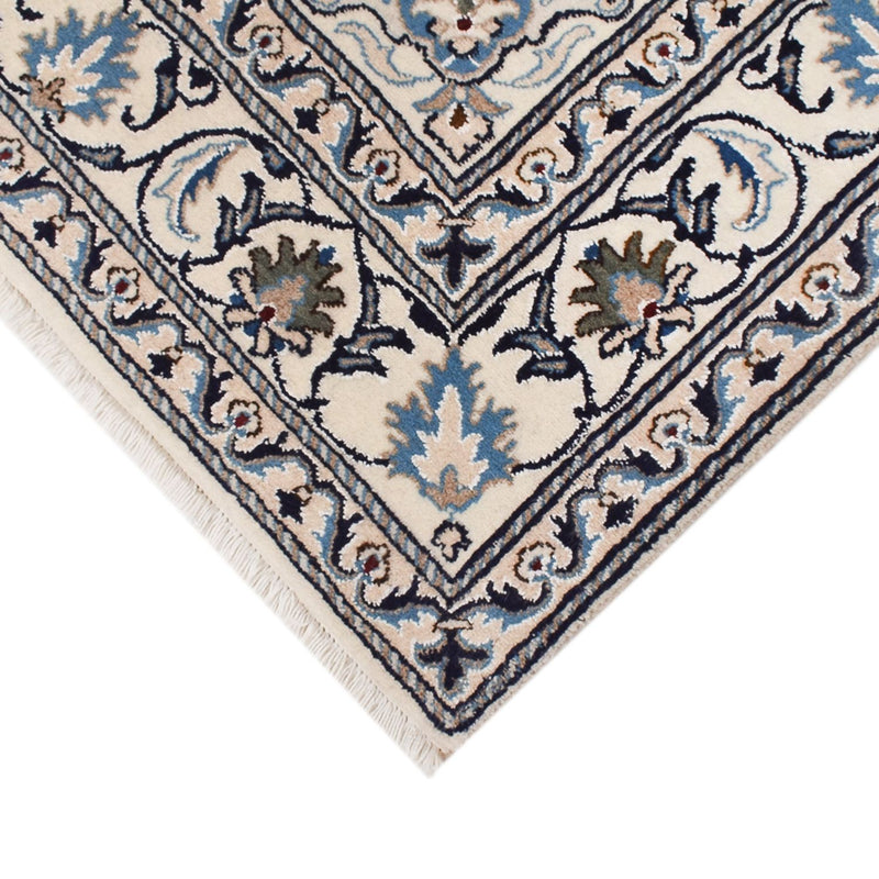 Dywan perski - Nain - 202 x 146 cm - kremowy