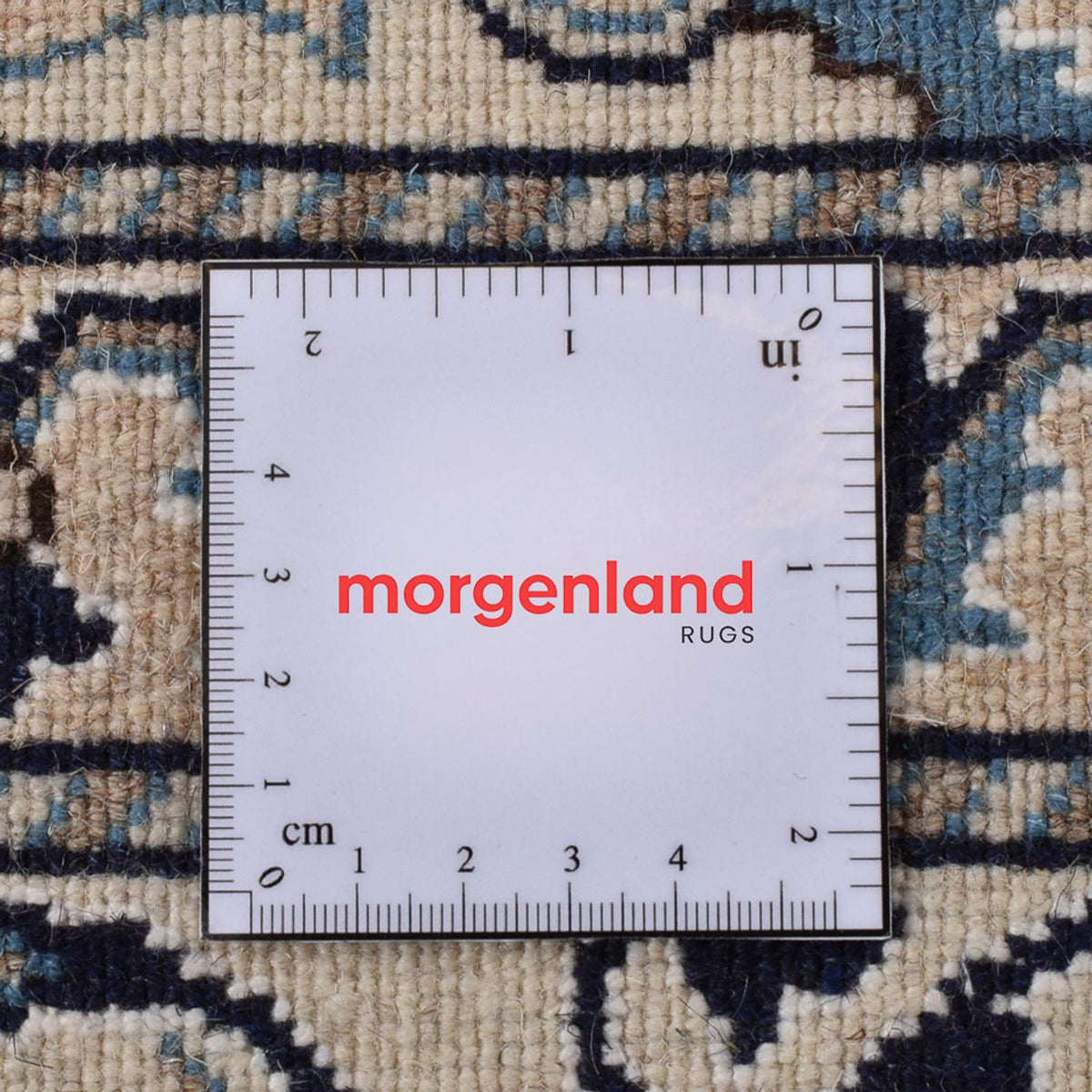 Dywan perski - Nain - 202 x 146 cm - kremowy