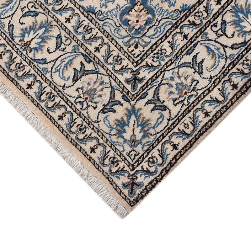 Dywan perski - Nain - 218 x 150 cm - kremowy