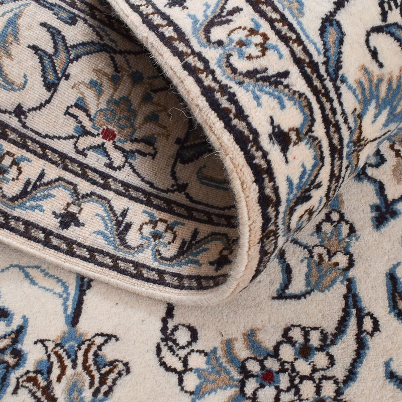 Dywan perski - Nain - 218 x 150 cm - kremowy