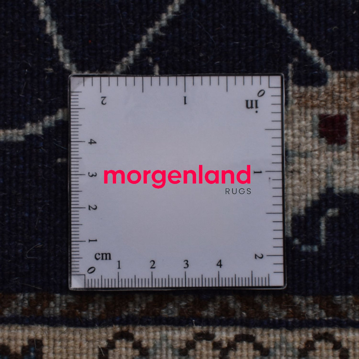 Dywan perski - Nain - 138 x 66 cm - ciemnoniebieski