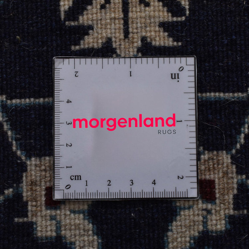 Dywan perski - Nain - 138 x 67 cm - ciemnoniebieski