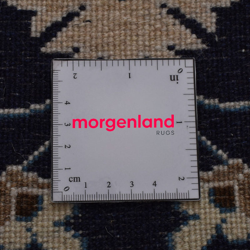 Dywan perski - Nain - 133 x 70 cm - ciemnoniebieski