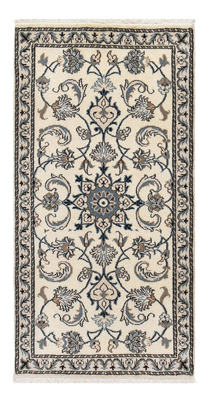 Dywan perski - Nain - 137 x 69 cm - kremowy