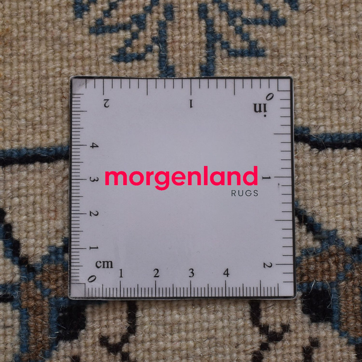 Dywan perski - Nain - 136 x 68 cm - kremowy