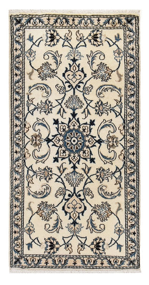 Dywan perski - Nain - 137 x 69 cm - kremowy