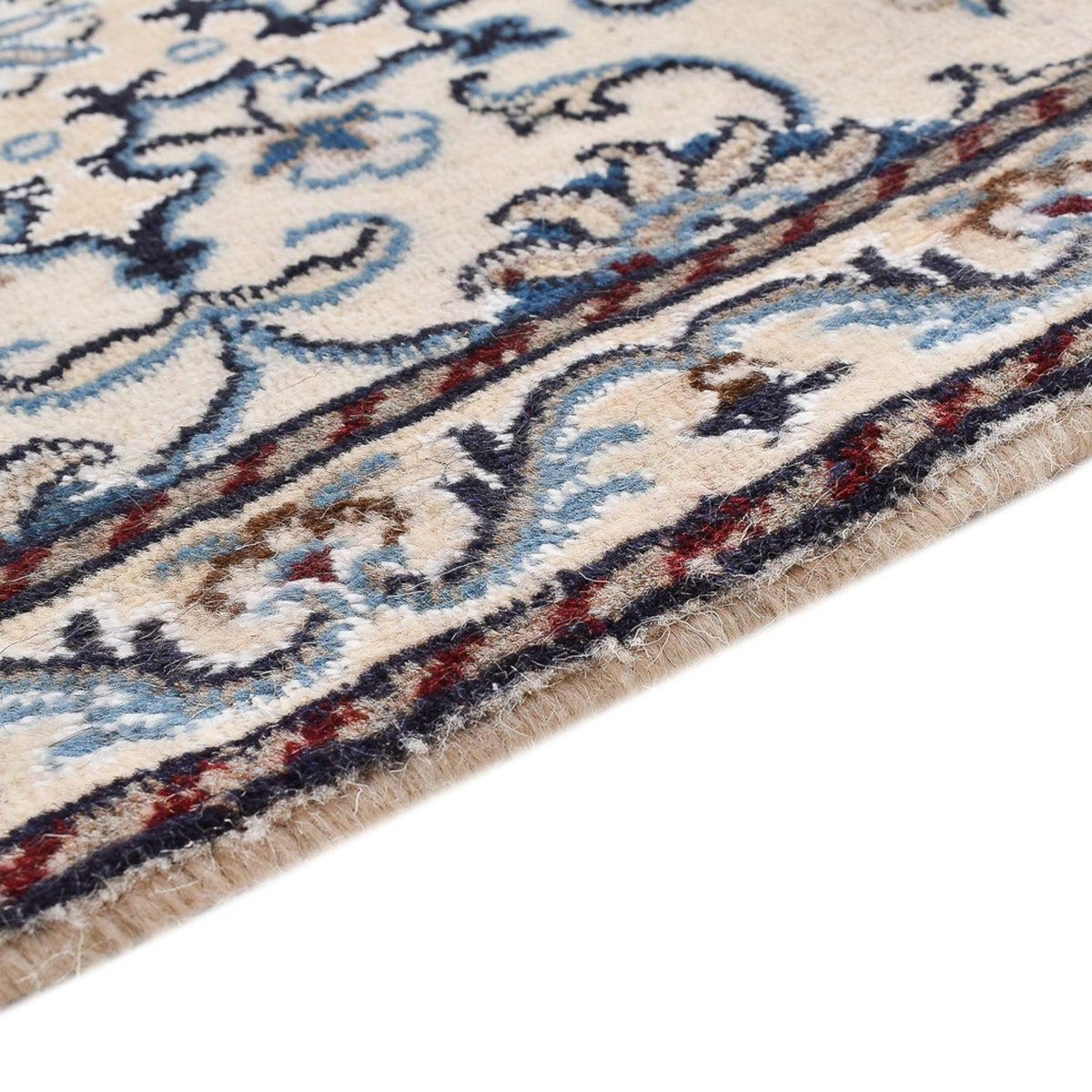 Dywan perski - Nain - 90 x 56 cm - kremowy