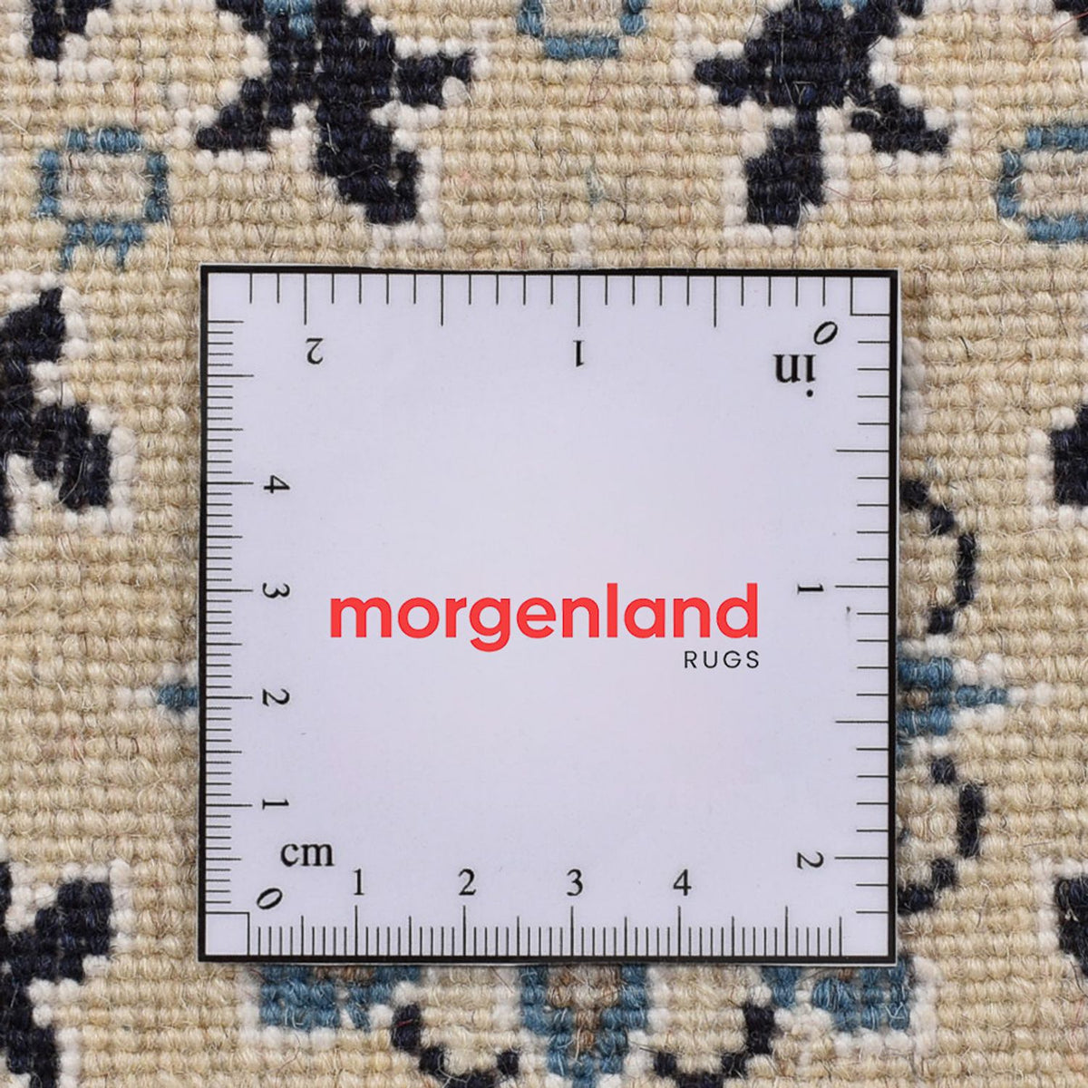 Dywan perski - Nain - 90 x 56 cm - kremowy