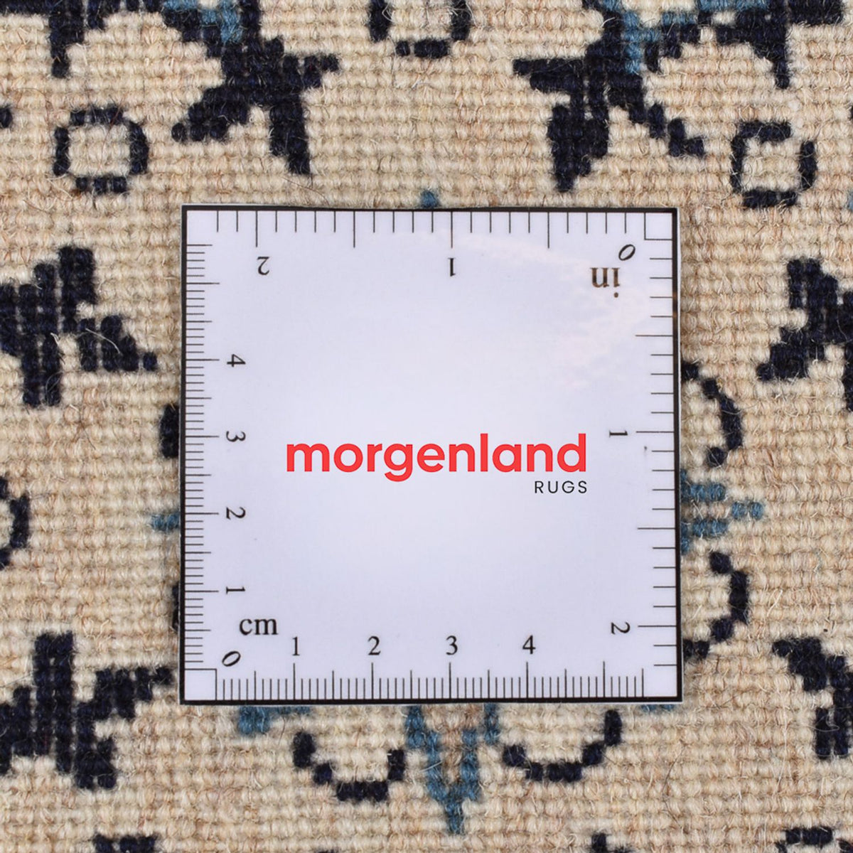 Dywan perski - Nain - 84 x 56 cm - kremowy