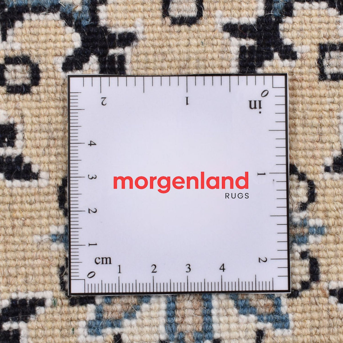 Dywan perski - Nain - 92 x 60 cm - kremowy